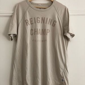 Reigning Champ Gym Logo T-Shirt